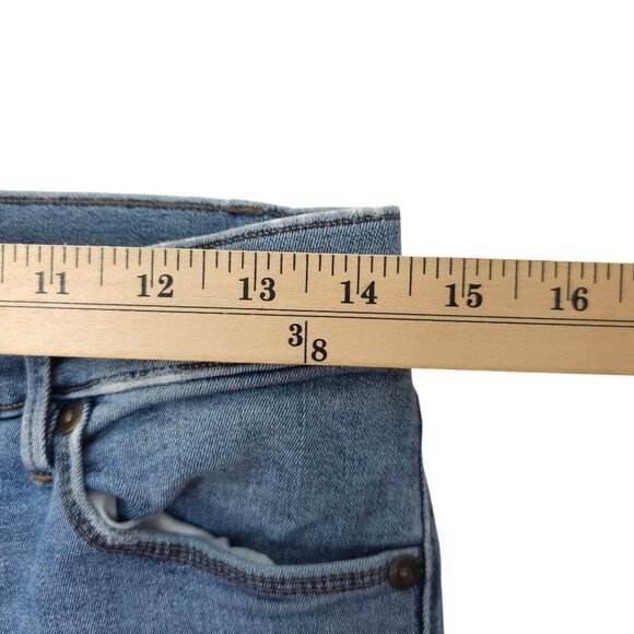 Loft Legging Jean Mid Rise Womens Size 27/4 Stretch Light Wash Denim - Picture 12 of 14